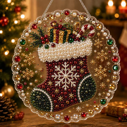 Halloween Christmas DIY Diamond Painting Suncatcher Kit