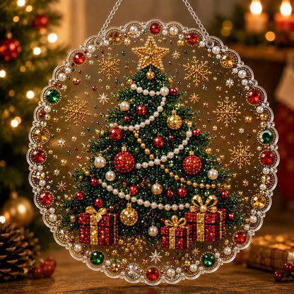 Halloween Christmas DIY Diamond Painting Suncatcher Kit