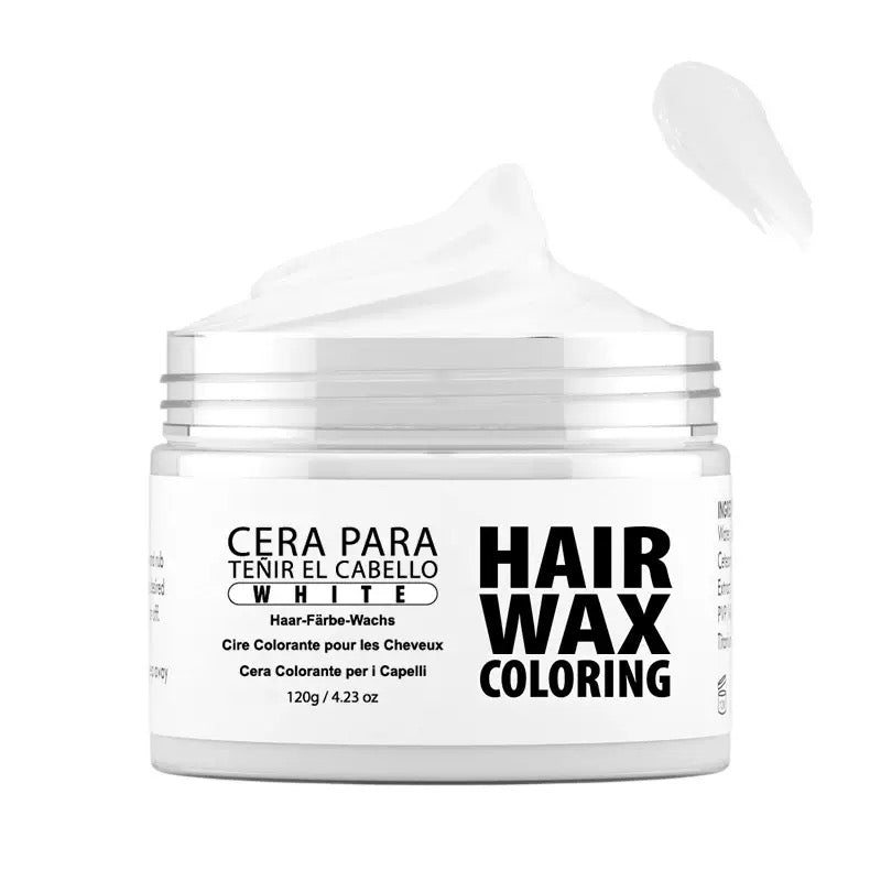 50g Natural Temporary Hair Color Wax for Gray Coverage & Costumes