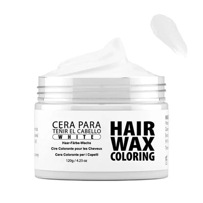 50g Natural Temporary Hair Color Wax for Gray Coverage & Costumes