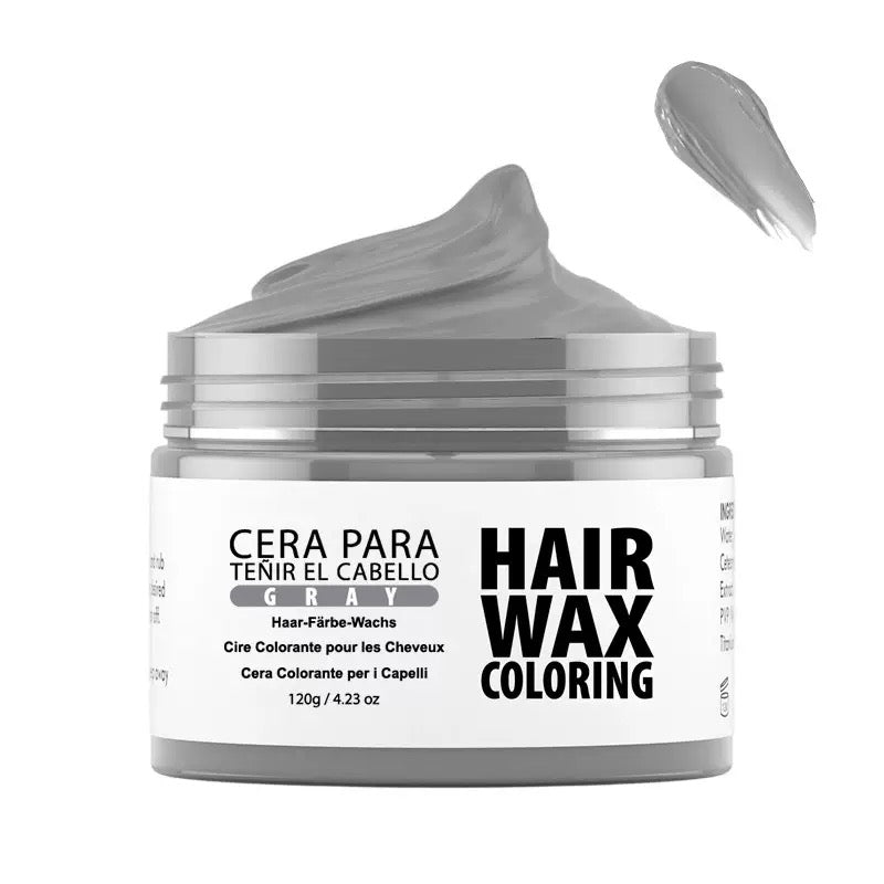 50g Natural Temporary Hair Color Wax for Gray Coverage & Costumes