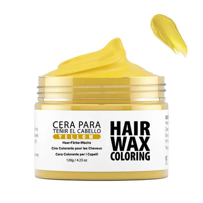 50g Natural Temporary Hair Color Wax for Gray Coverage & Costumes