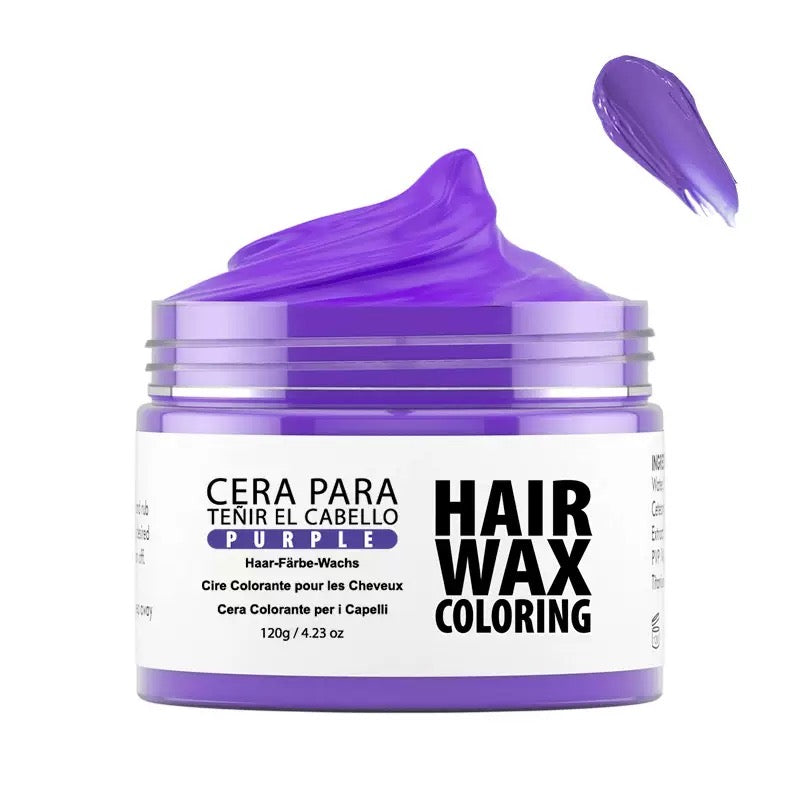 50g Natural Temporary Hair Color Wax for Gray Coverage & Costumes