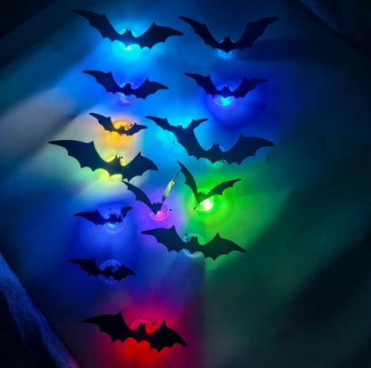 Halloween 3D LED Wall Light Set
