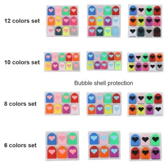 Washable Hair Chalk – 6–12 Colors