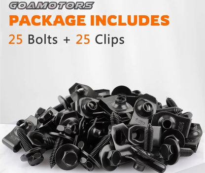 Carbon Steel Rivet Nuts Set – M4 M5 M6 Threaded Inserts