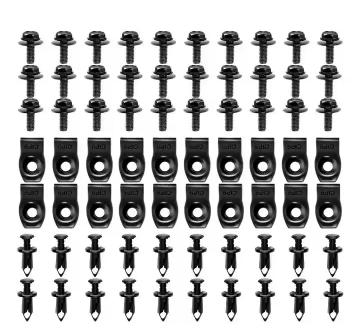 Carbon Steel Rivet Nuts Set – M4 M5 M6 Threaded Inserts