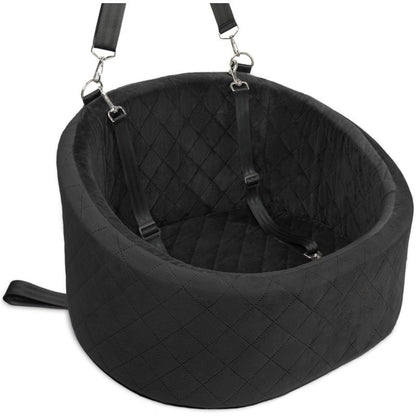 Dog Car Seat with 2 Safety Dog Leashes