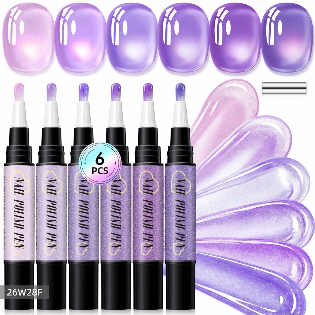 5-in-1 Aurora Cat Eye Gel Polish Pen