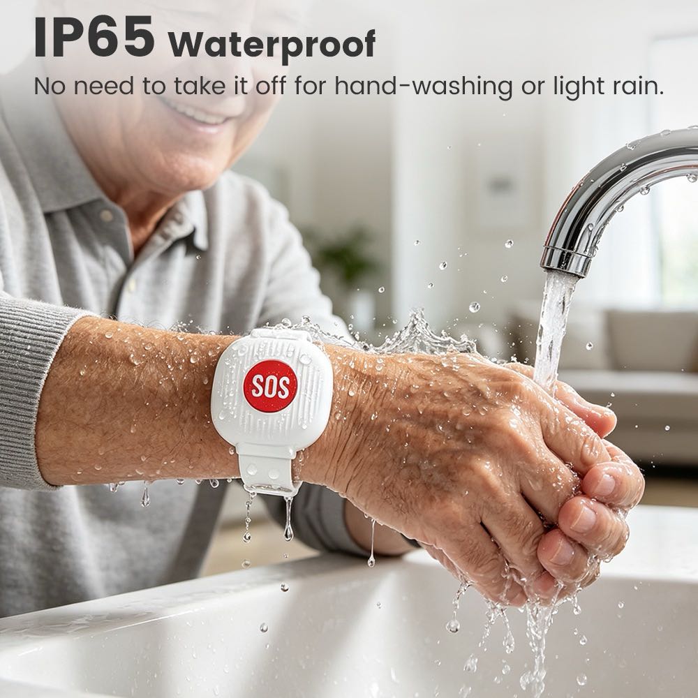 WiFi SOS Alert Bracelet | Wearable Help Button