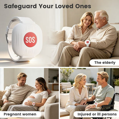 WiFi SOS Alert Bracelet | Wearable Help Button