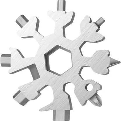 18-in-1 Stainless Steel Snowflake Multi-Tool