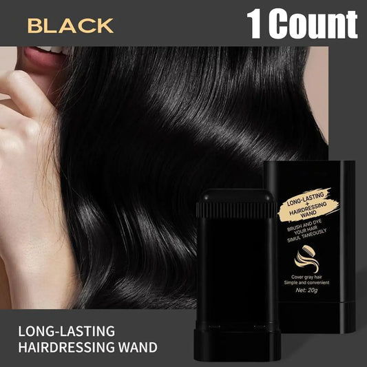 Waterproof Gray Coverage Hair Dye Wand 2-Pack