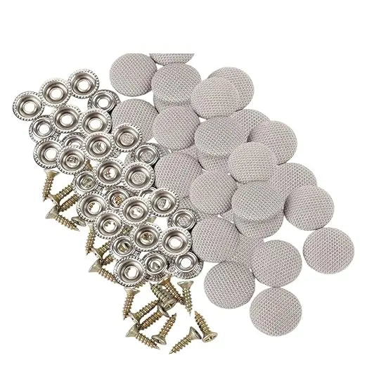 50-Pack Fabric-Covered Car Headliner Repair Buttons