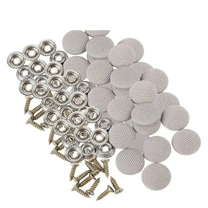 50-Pack Fabric-Covered Car Headliner Repair Buttons
