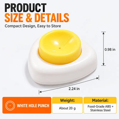 [2-Pack] Stainless Steel Egg Piercer Tool