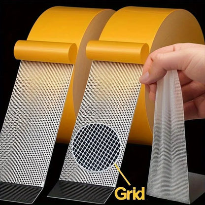 Heavy-Duty Double-Sided Duct Tape, Strong Adhesive, Waterproof