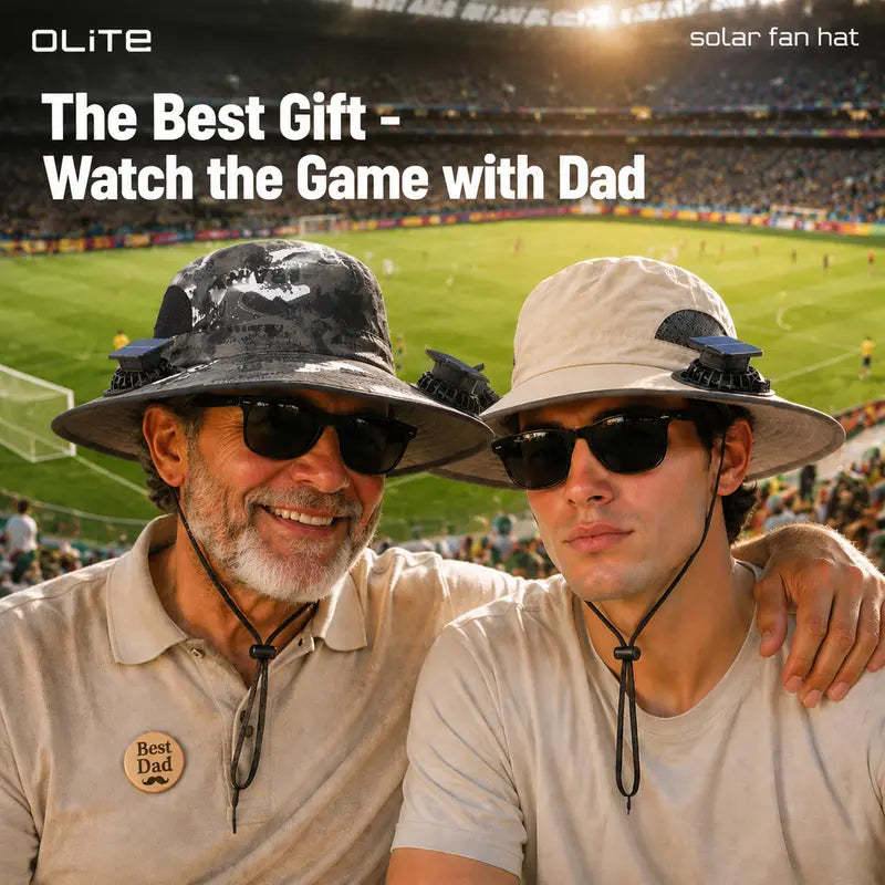 Solar Cooling Fan Bucket Hat