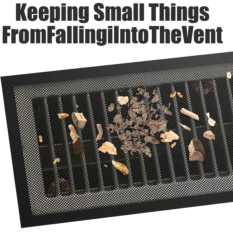 6-Pack Magnetic Vent Covers (5.5" x 12") for Heating & Cooling Floor Grilles