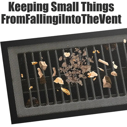 6-Pack Magnetic Vent Covers (5.5" x 12") for Heating & Cooling Floor Grilles