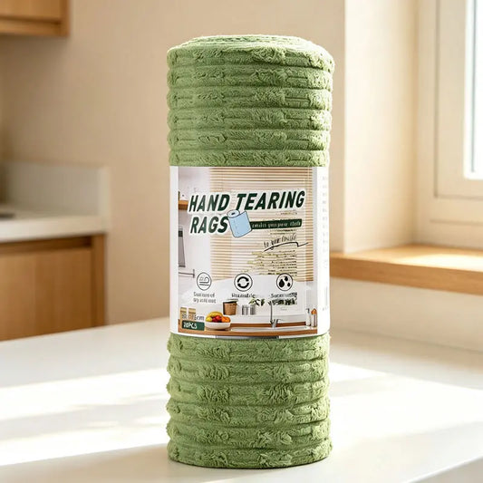 20 PCS Tearable Antibacterial Cleaning Cloths