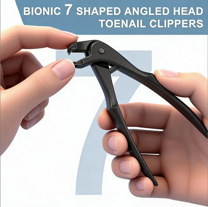 3-Piece Heavy-Duty Curved Nail Clipper Set