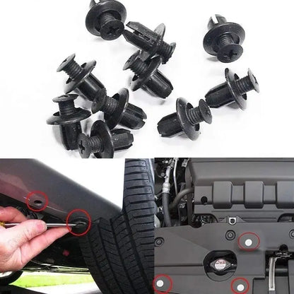 Piece Universal Automotive Expansion Clip Set