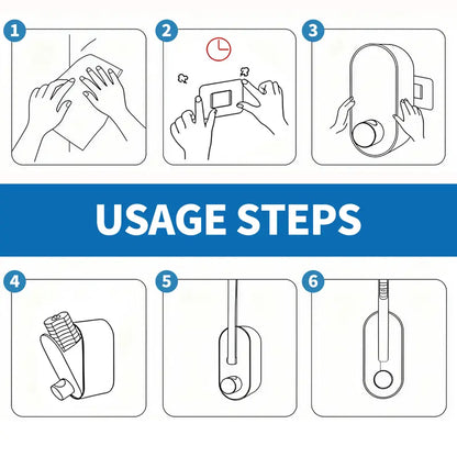 Disposable Toilet Brush Kit with Refills
