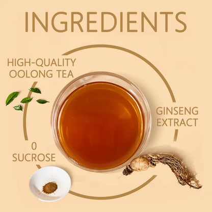 Freeze-Dried Ginseng Energy Tea
