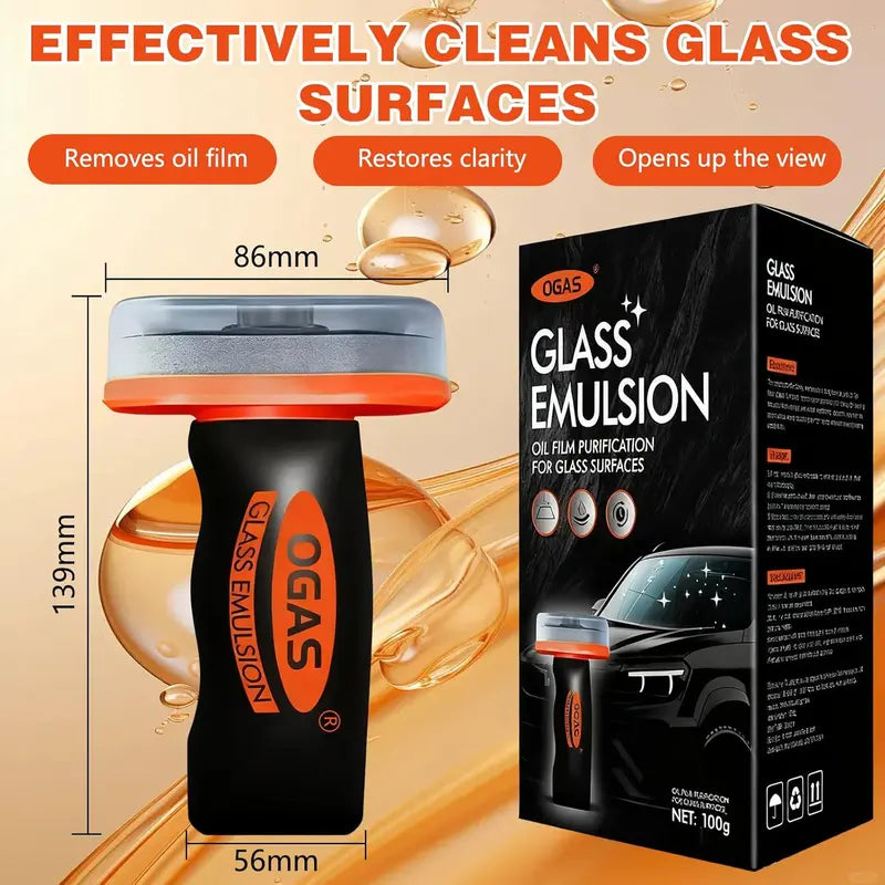 Car Glass Oil Film Remover Kit