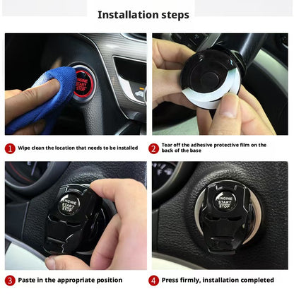 Superhero Push Start Button Cover
