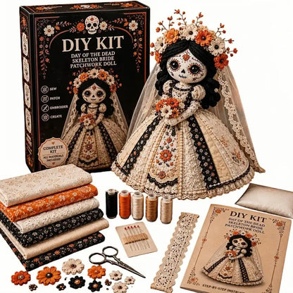 Halloween DIY Patchwork Sewing Craft Kit – Handmade Holiday Decor