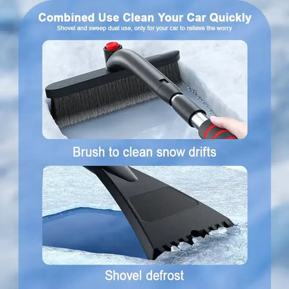 Adjustable Extendable Car Shovel with Handle