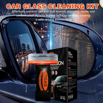 Car Glass Oil Film Remover Kit