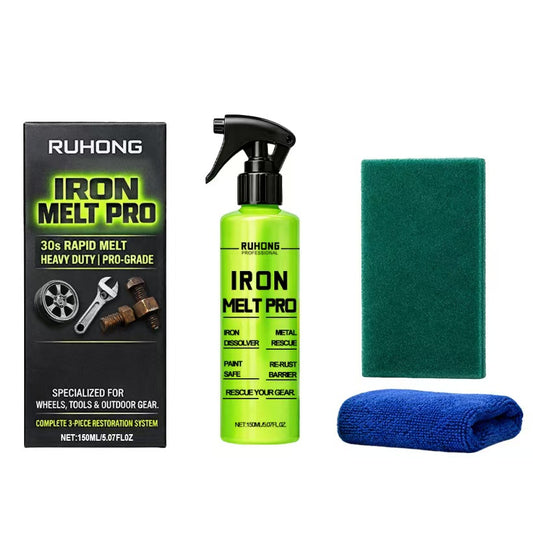 Iron Melt Pro Rust Remover Spray Kit