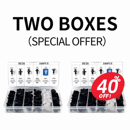 Piece Universal Automotive Expansion Clip Set