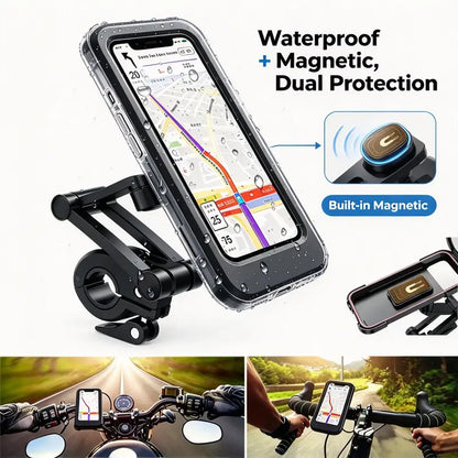 Waterproof Outdoor Sports Bike Phone Mount Case