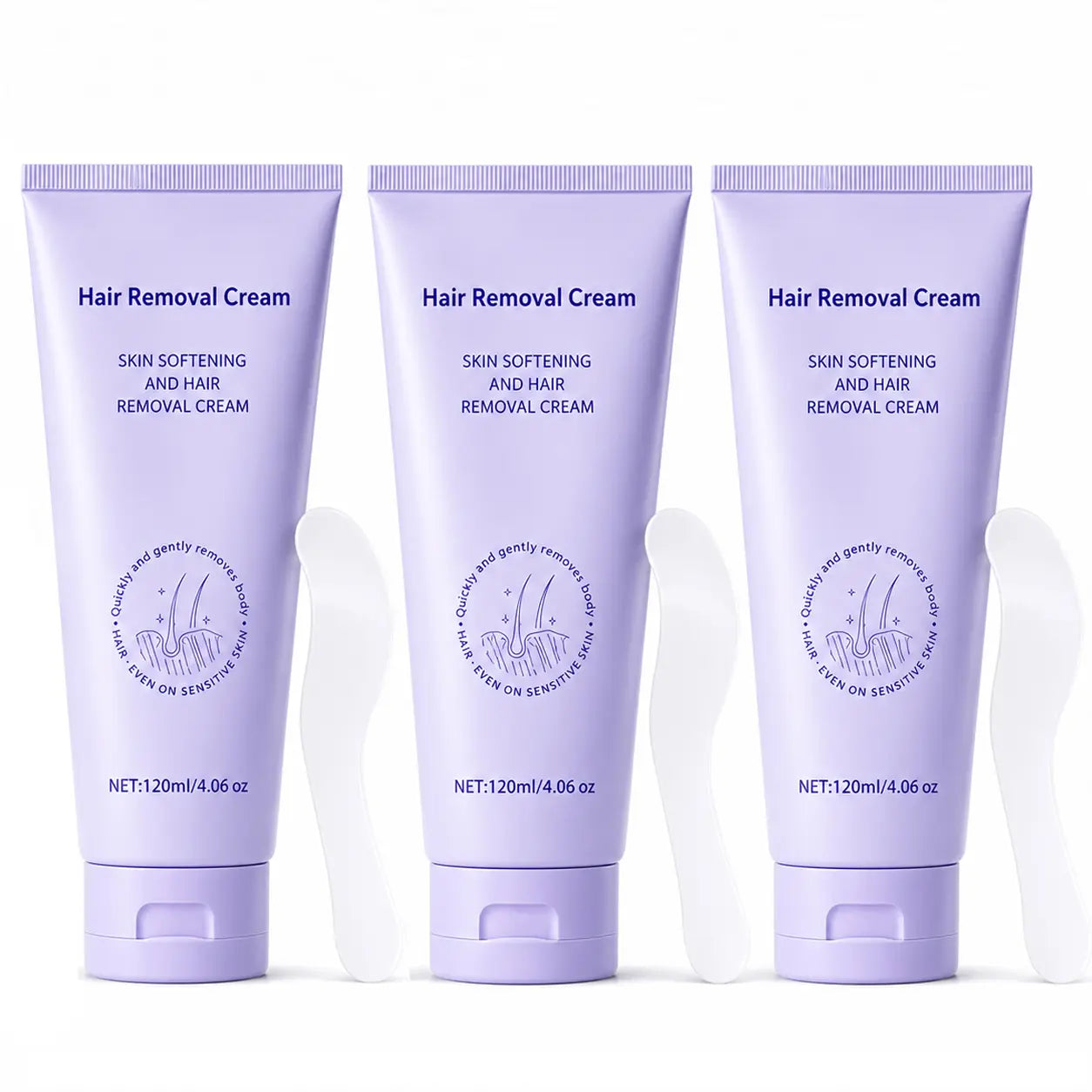 Gentle Hair Removal Cream for Sensitive Skin