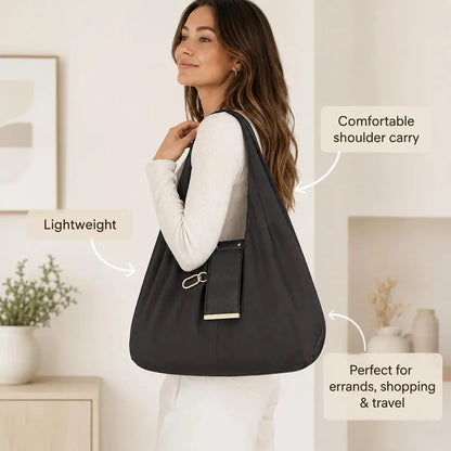 Foldable Keychain Tote Bag – Pocket-Size Reusable Shopping Bag