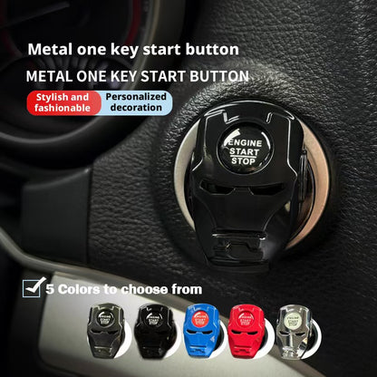 Superhero Push Start Button Cover