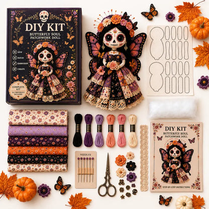 Halloween DIY Patchwork Sewing Craft Kit – Handmade Holiday Decor