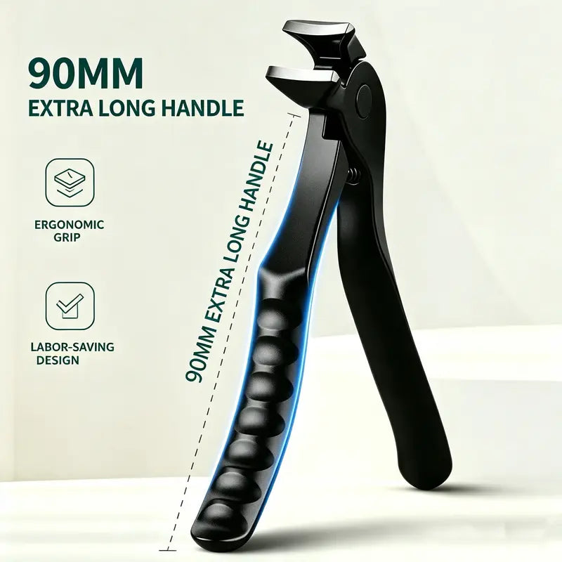 3-Piece Heavy-Duty Curved Nail Clipper Set