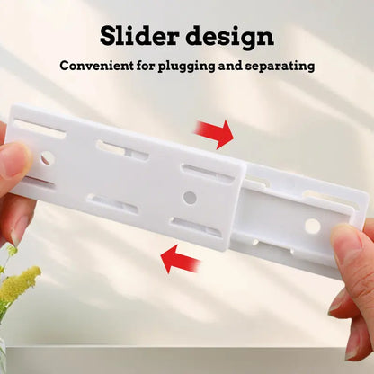 10PCS Self Adhesive Punch-Free Power Strip Holder