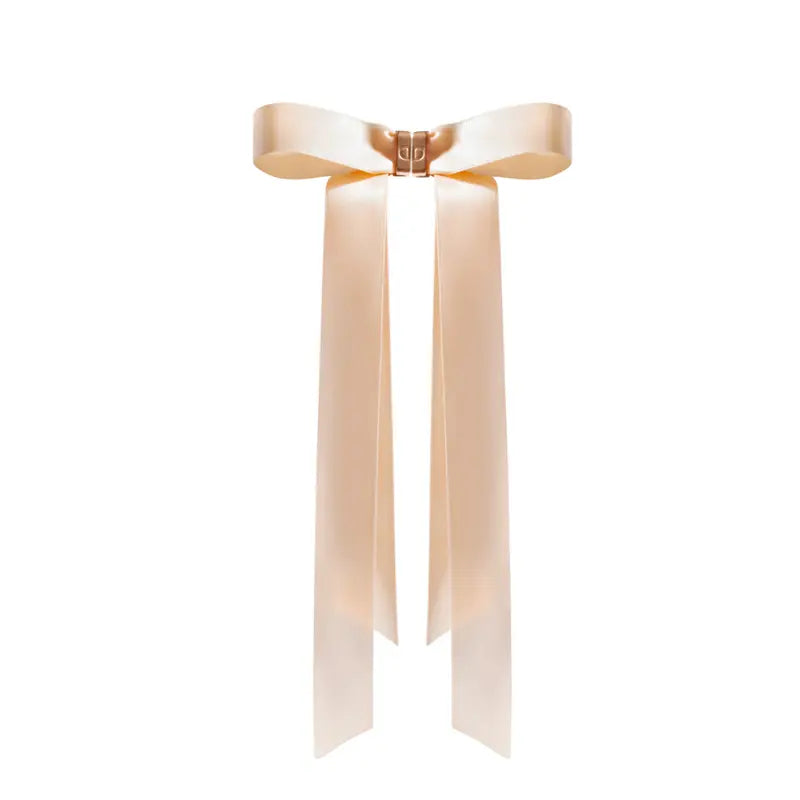 Magnetic Satin Ribbon Bow Hair Clip