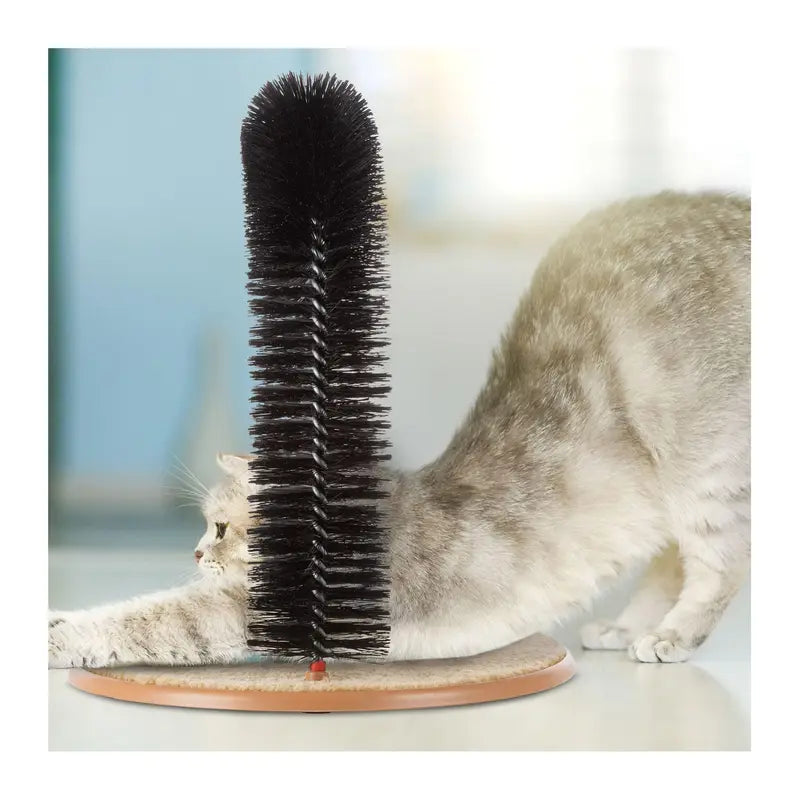 Petmaker Self-Grooming Cat Arch & Bristle Massage Brush