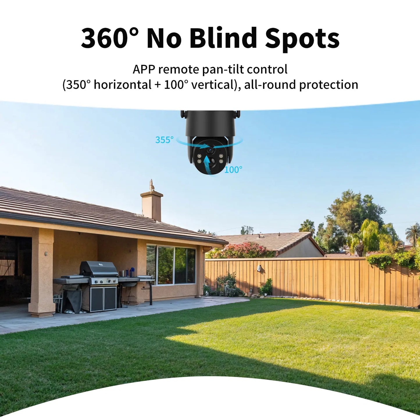 Solar Powered 4G Security Camera