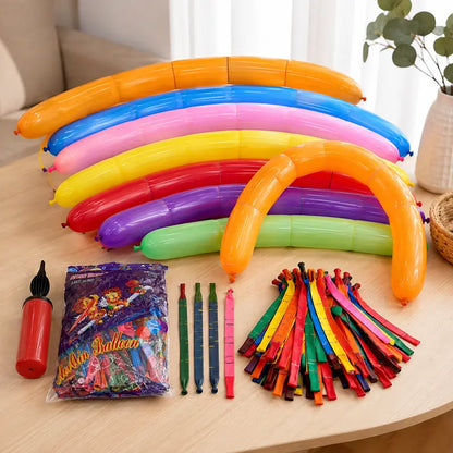 Rocket Balloons Flying Balloon Set with Hand Pump