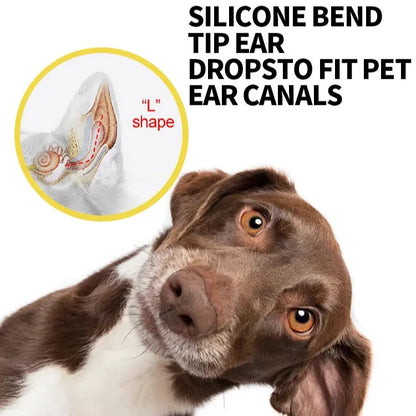 Pet Ear Wash Solution – Gentle Ear Cleaning Drops for Cats & Dogs