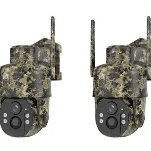 4G Solar Security Camera with 2K Color Night Vision