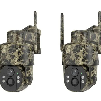 4G Solar Security Camera with 2K Color Night Vision